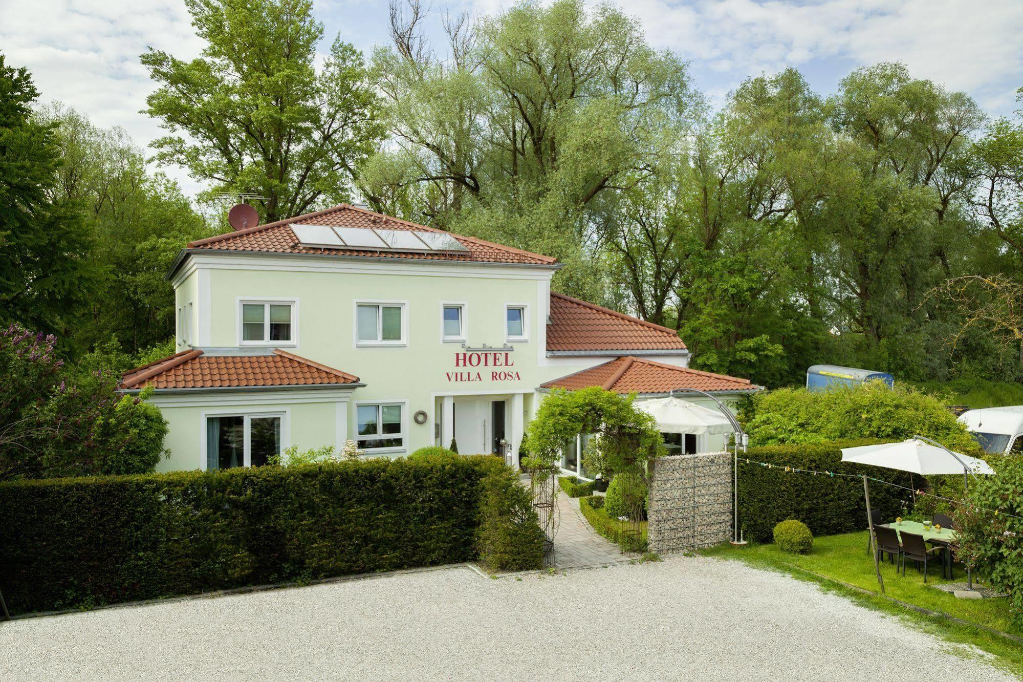 Hotel Villa Rosa Allershausen Exteriér fotografie